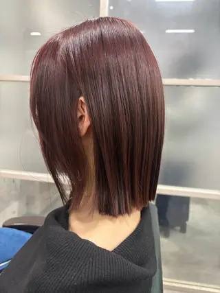 ミディアム カラー 堀越 智仁のヘアスタイル