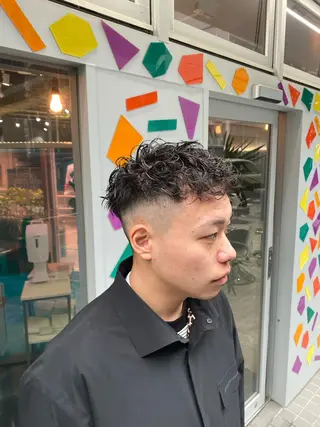 ショート パーマ Riganuts王子 Hayato✂︎のヘアスタイル
