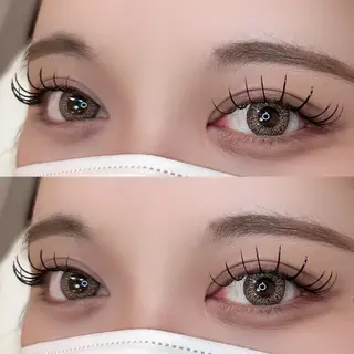 マツエク・マツパ ハルカ🌷ナチュラル 盛れ/韓国ヘアのヘアスタイル
