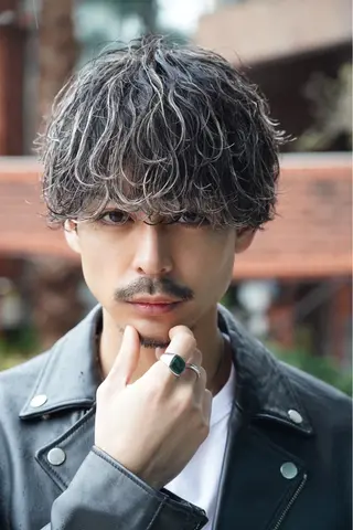 パーマ メンズ fifth リュウセイのヘアスタイル