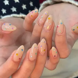 ネイル ミチ💖下北沢 icebbleuのネイルデザイン
