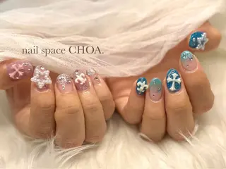 ネイル nail space choa.のネイルデザイン