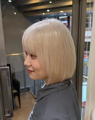 ショート 🌈レイヤーカット/ ハイトーン🌈タクマのヘアスタイル
