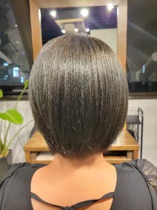 ミディアム ブリーチハイライト✨ 山口そらのヘアスタイル