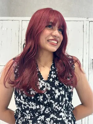 カラー 松井 悠希のヘアスタイル