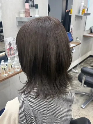 ミディアム 透明感艶カラー/ Hao 🎀のヘアスタイル