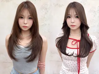 ロング 寺田 鼓捺/艶髪 /透明感カラーのヘアスタイル