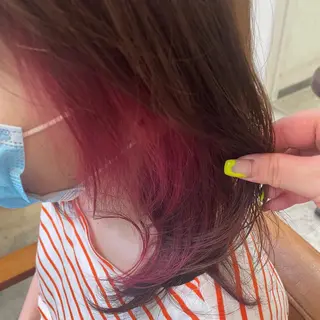 ショート カラー 北川 智海のヘアスタイル