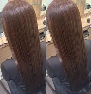 ロング ☁🫧縮毛矯正 /沖春奈🪽🫧のヘアスタイル