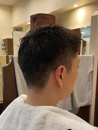 ショート メンズ 西野 銀座マツナガ有楽町店のヘアスタイル