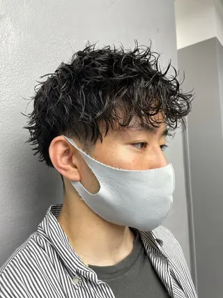 ショート カラー パーマ メンズ 🍃メンズヘア🍃 セヤシュウヘイのヘアスタイル