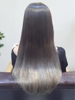 ロング カラー ヘアアレンジ VIM hairおもろまち店のヘアスタイル