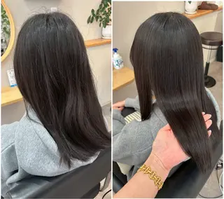 セミロング en.桐山 晃彦のヘアスタイル