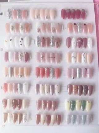 ネイル kao nail マグネット/長さだしのネイルデザイン