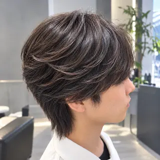 パーマ メンズ特化 韓国ヘア 心斎橋/吉本大地のヘアスタイル