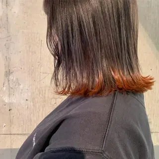 ミディアム カラー レイズ 立川のヘアスタイル