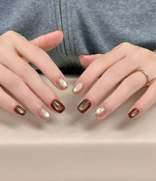 ショート 黒川 凛のネイルデザイン