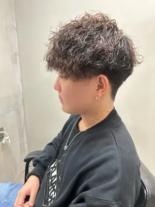 パーマ 天王寺阿倍野/メンズ /REIJI🌟のヘアスタイル