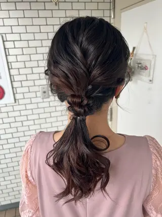 ヘアアレンジ 大人可愛いヘアメイク 💋🧚♀️しずかのその他イメージ