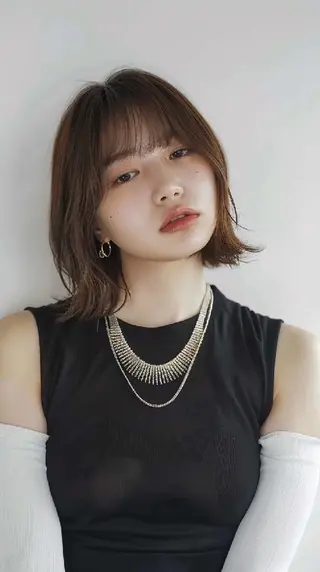 カラー レディースカット✨ なつき🫧のヘアスタイル