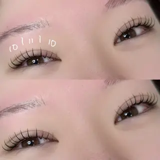 マツエク・マツパ 中野 恵美菜のマツエク・マツパデザイン