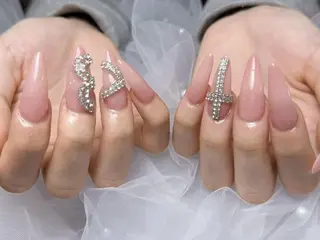 ネイル 長さ出し専門店💖 当日予約OK☆AKIのネイルデザイン