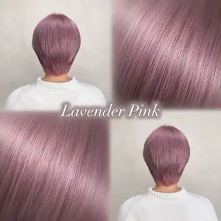 ショート カラー 🪽透明感🪽 ブリーチ特化✨艶感のヘアスタイル