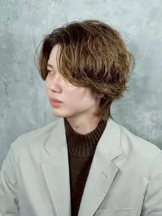 ミディアム 宮内 絃希のヘアスタイル