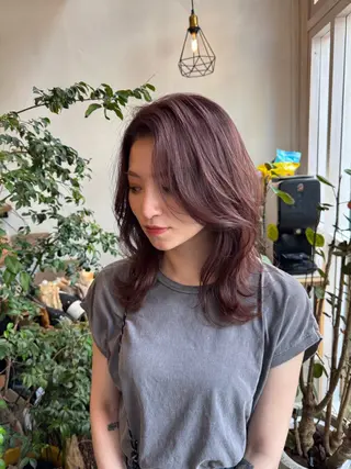 ミディアム ヘアーサロン アルカンシエルのヘアスタイル