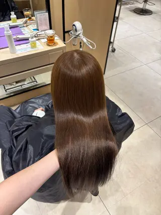 ロング カラー 森田 葵葉のヘアスタイル