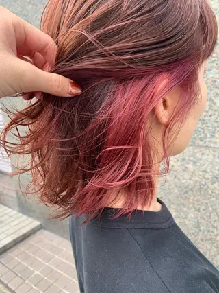 ミディアム 初めてでも失敗しない 透明感カラー Miiのヘアスタイル