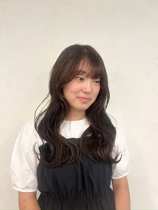 ロング ボブ&寒色🎐ᩚ 短髪 COCOROのヘアスタイル