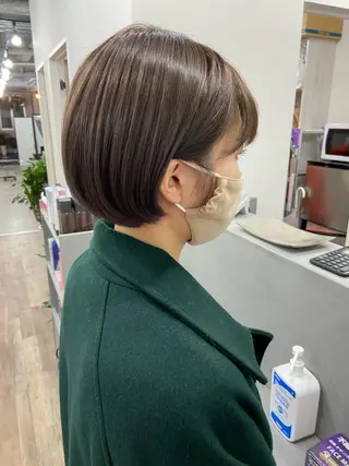 ショート カラー ヘアアレンジ Trip大名 AZUのヘアスタイル
