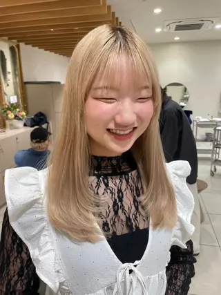 ロング ないとう ゆうかのヘアスタイル