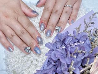 ショート カラー ネイル Le’a NailSalonのネイルデザイン