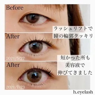 マツエク・マツパ h..eyelash ..Hiroのマツエク・マツパデザイン