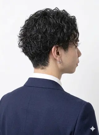 ショート パーマ メンズ 💎Dia/めぐ🪼 メンズパーマ/理容師のヘアスタイル
