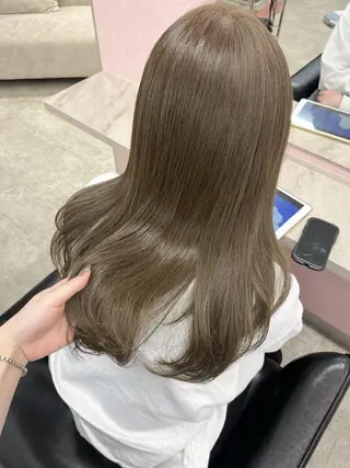 セミロング MATTY rioのヘアスタイル