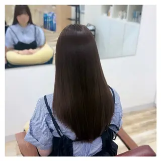 ロング カラー パーマ 髪質改善♡艶カラー KUDOUのヘアスタイル
