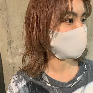 ミディアム kiyono ⭐︎ダブルカラーのヘアスタイル