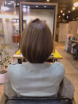 ショート 髪質改善✨ストレート オグ✂️/ショートのヘアスタイル
