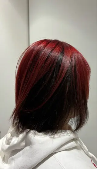 ミディアム 小村 侑生のヘアスタイル