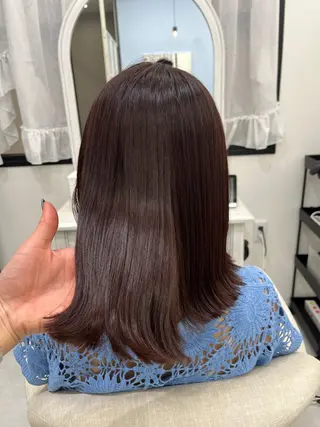 ミディアム 艶髪✨×顔周りカット 🧚ナツホのヘアスタイル