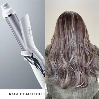 ミディアム カラー ブリーチカラー🫧 森　凪沙のヘアスタイル