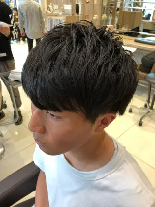 ショート パーマ ヘアアレンジ メンズ メンズパーマ特化/ メッシュ/薫/店長のヘアスタイル