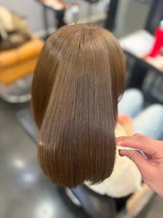 カラー 田邉 莉陸のヘアスタイル
