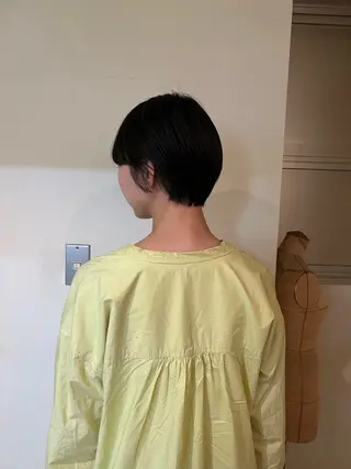 ショート ORe'S HAIR BE　GLaDまなみのヘアスタイル