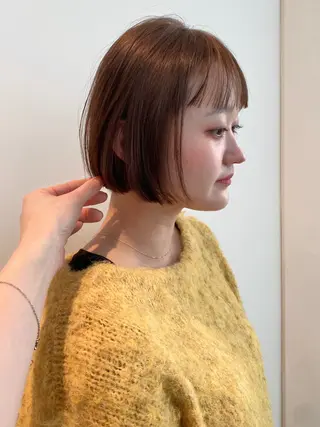 ショート カラー パーマ mai / linoah˚✧のヘアスタイル