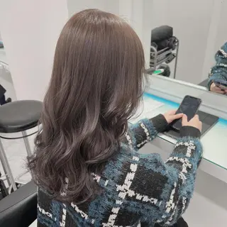 ロング カラー ヘアアレンジ ダブルカラー｜ なおき｜池袋美容師のヘアスタイル