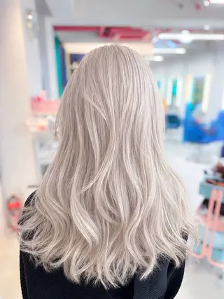 セミロング カラー BOXmico. 南堀江 宇都宮のヘアスタイル